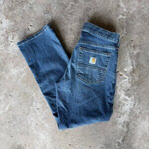 Carhartt Relaxed Fit Blue Denim Jeans • 30x28 • Workwear • Y2K Streetwear